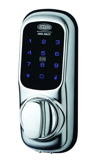 001TOUCH PLUS KEYPAD WITH 001 LATCH AND YALE NETWORK L-MODULE CHROME PLATE Chrome Plate