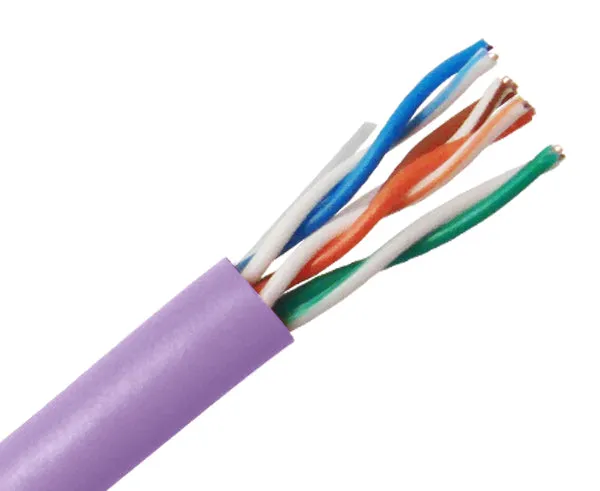 1000FT CAT5E Riser Bulk Ethernet Cable: CMR UL Listed, Solid Copper UTP, 24 AWG