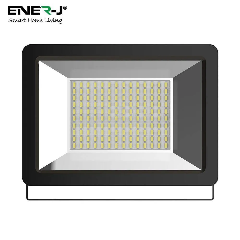 100W Slim LED Floodlight Super Bright Security Lights, 6000K, IP65 Waterproof, Ideal Choice for Backyard, Garden, Garages, Rooftop etc