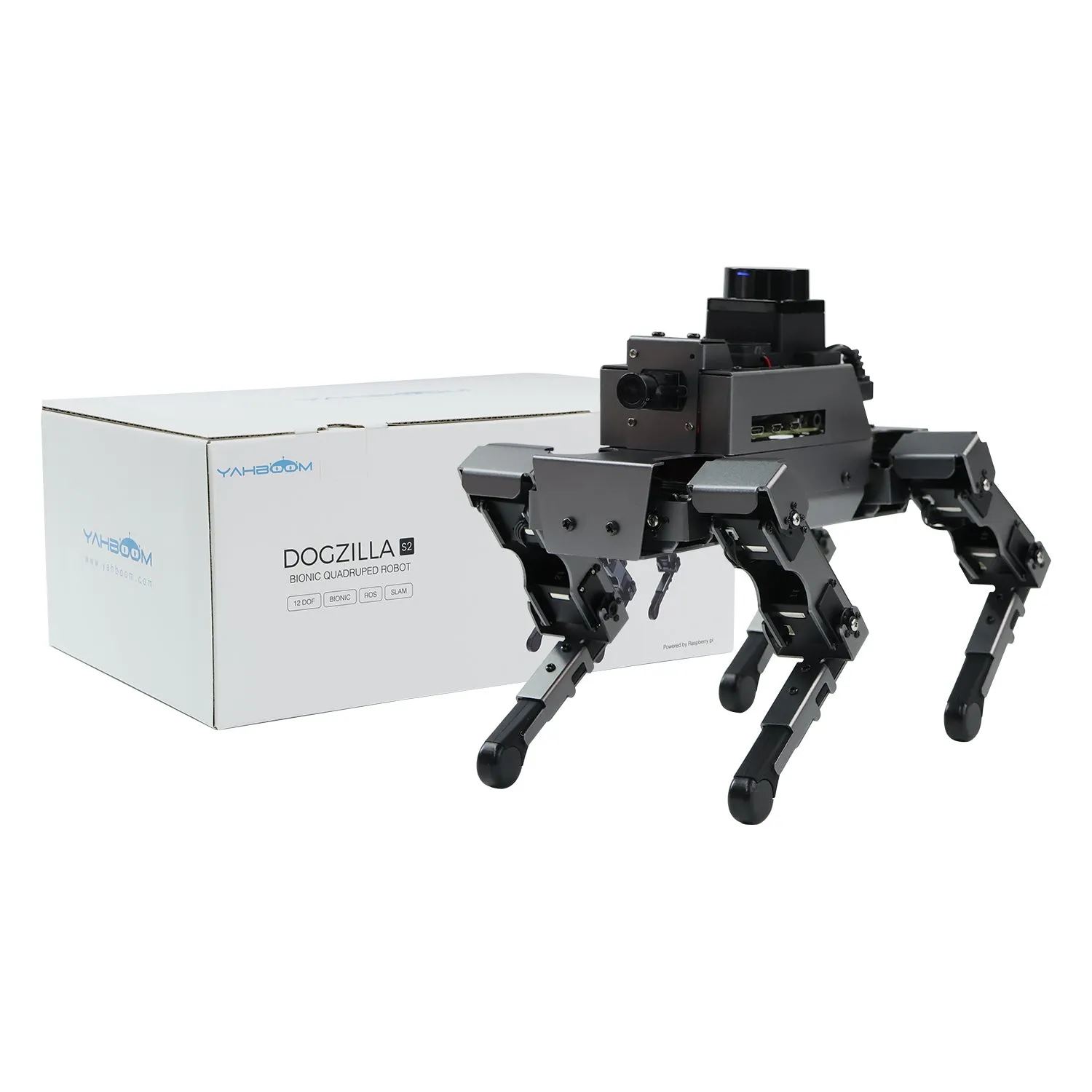 12DOF Robot Dog DOGZILLA S1/S2 for Raspberry Pi 5(ROS2-HUMBLE)