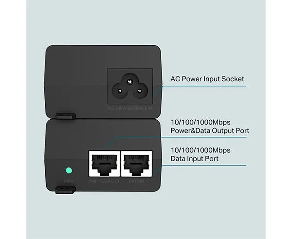 2.5Gbps PoE  Injector