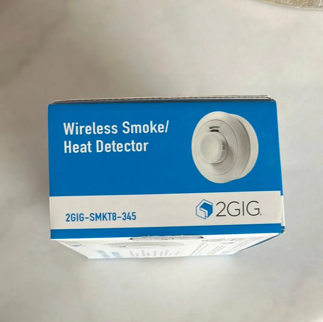 2GIG-SMKT8-345 Wireless Smoke | Heat Detector