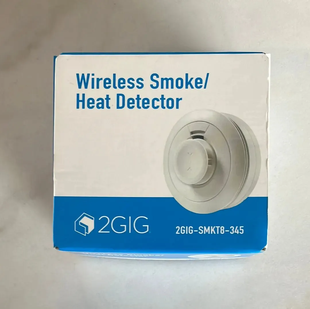 2GIG-SMKT8-345 Wireless Smoke | Heat Detector