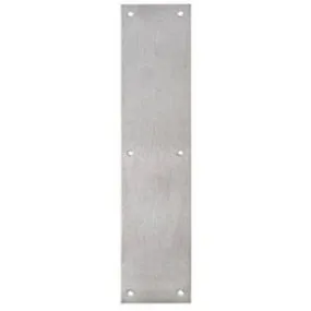 3-1/2 x 15-Inch Stainless Steel Push Plate