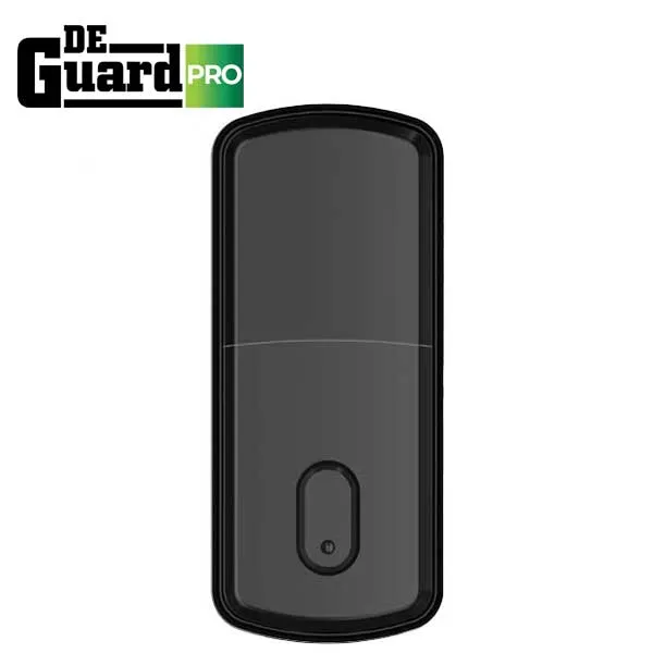 3 x DeGuard Pro - Premium Electronic Keyless Entry Smart Deadbolt - T1B - Bluetooth / Fingerprint / RFID / Wi-Fi - IP55 - Black (Bundle of 3)