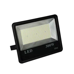 300W Outdoor LED Floodlight, 1500W Halogen Equiv Work Lights, Waterproof IP66 Security Super Bright Light 30000Lm, 6000K for for Garage, Porch, Garden