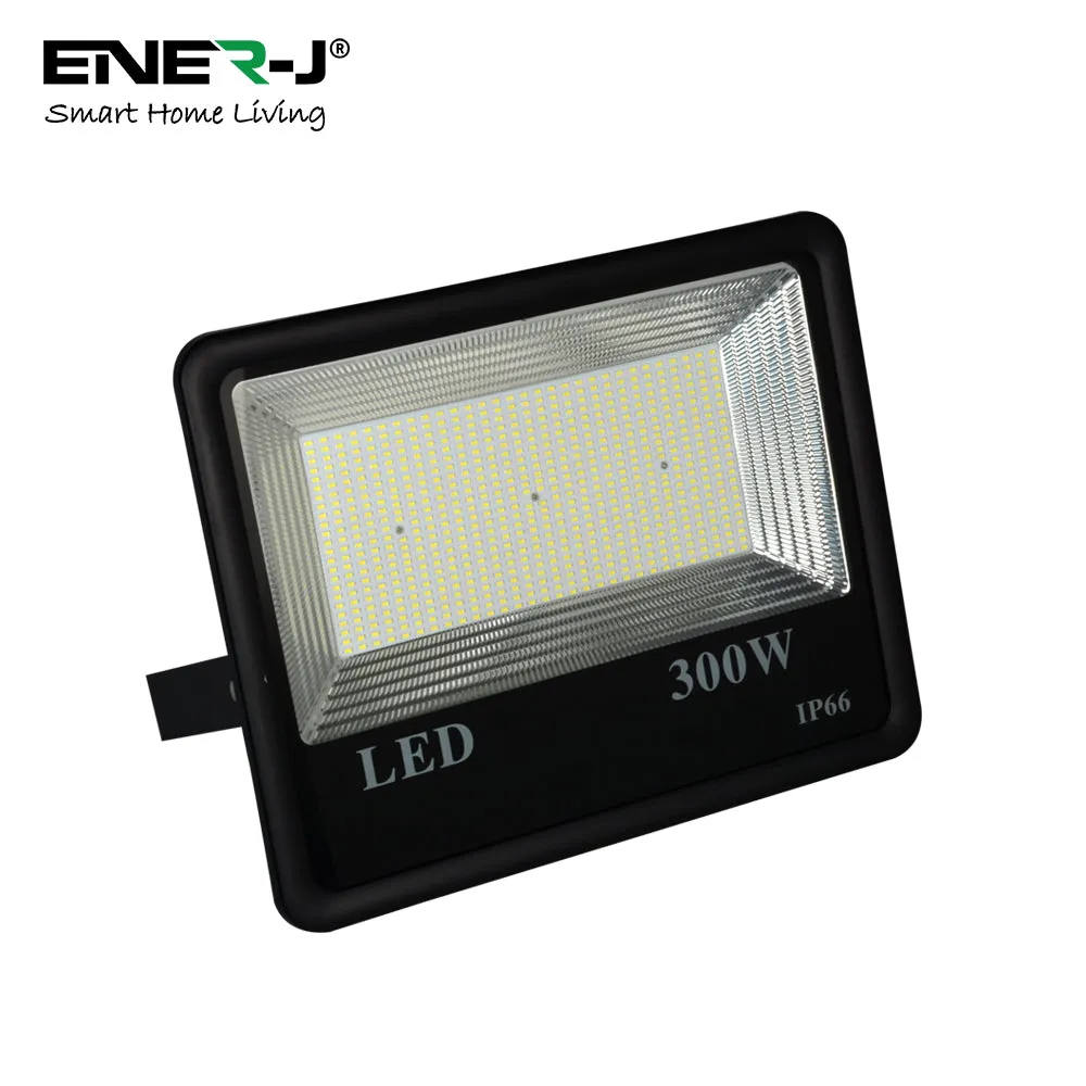 300W Outdoor LED Floodlight, 1500W Halogen Equiv Work Lights, Waterproof IP66 Security Super Bright Light 30000Lm, 6000K for for Garage, Porch, Garden