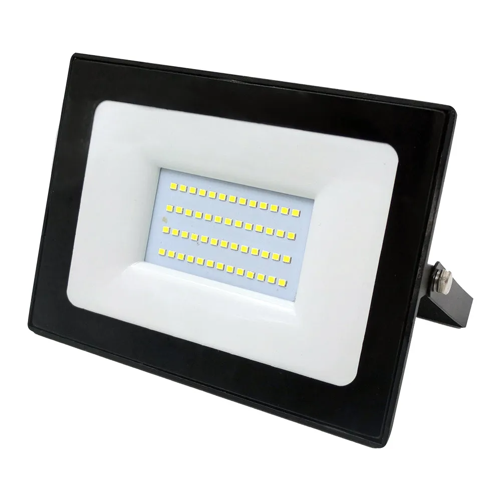 30W LED SMD Non PIR Floodlight IP65 2400Lm, 4000K (Pack of 2)