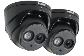 4K Nocturnal IP Audio Dome Security Camera (2-Pack)