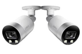 4K Ultra HD Smart Deterrence IP Camera with Color Night Vision (2-pack)