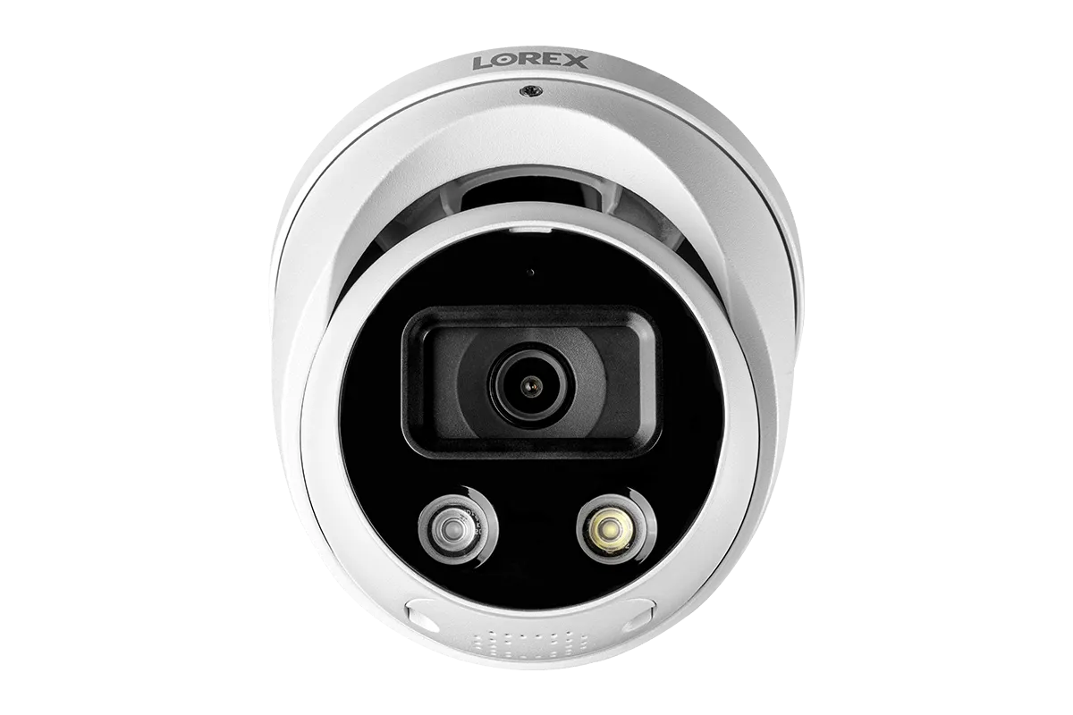 4K Ultra HD Smart Deterrence IP Dome Security Camera with Smart Motion Detection Plus