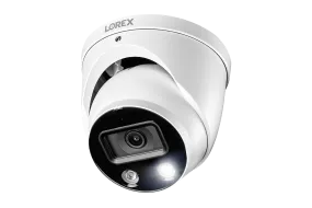 4K Ultra HD Smart Deterrence IP Dome Security Camera with Smart Motion Detection Plus