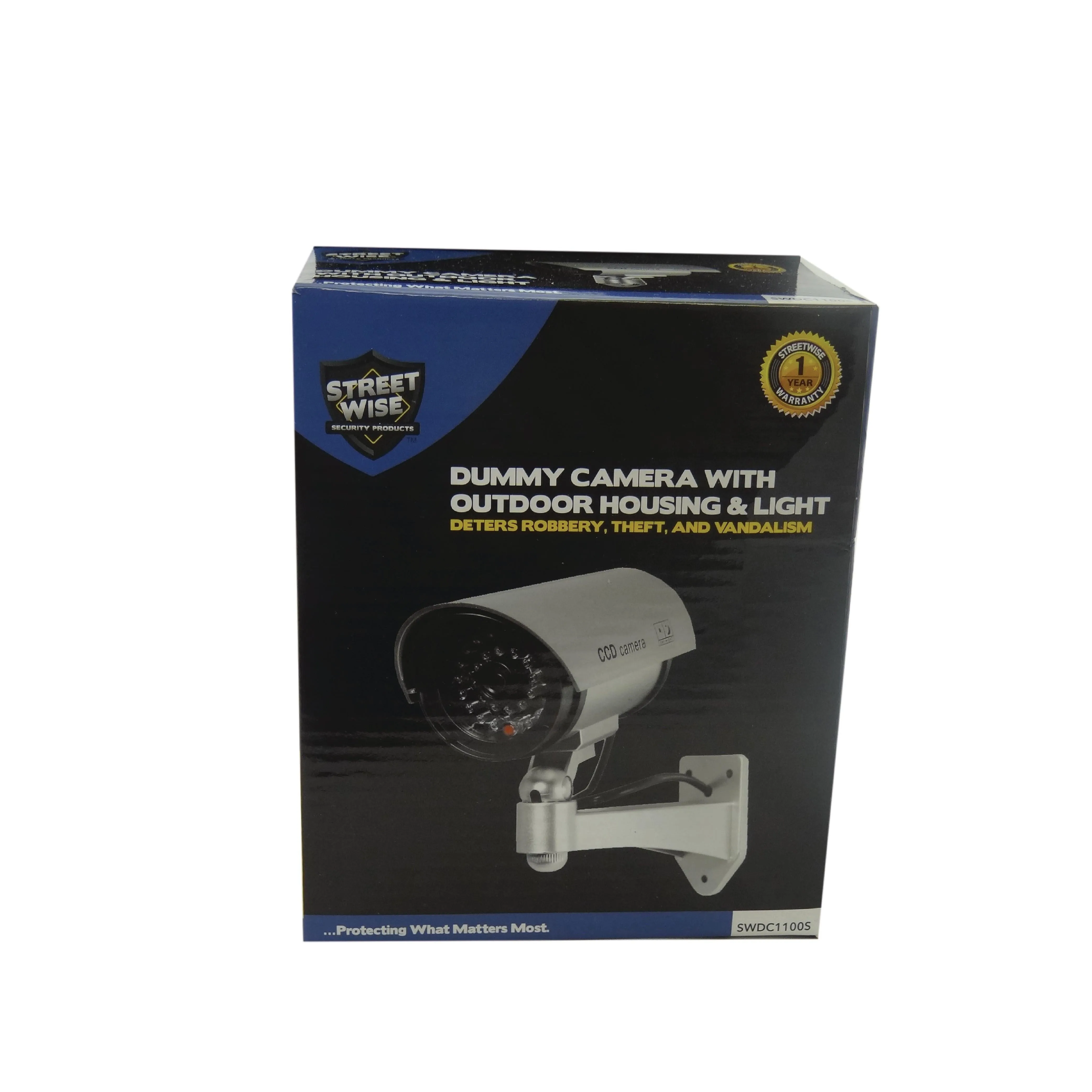 5 Inch IR Dummy Camera Silver