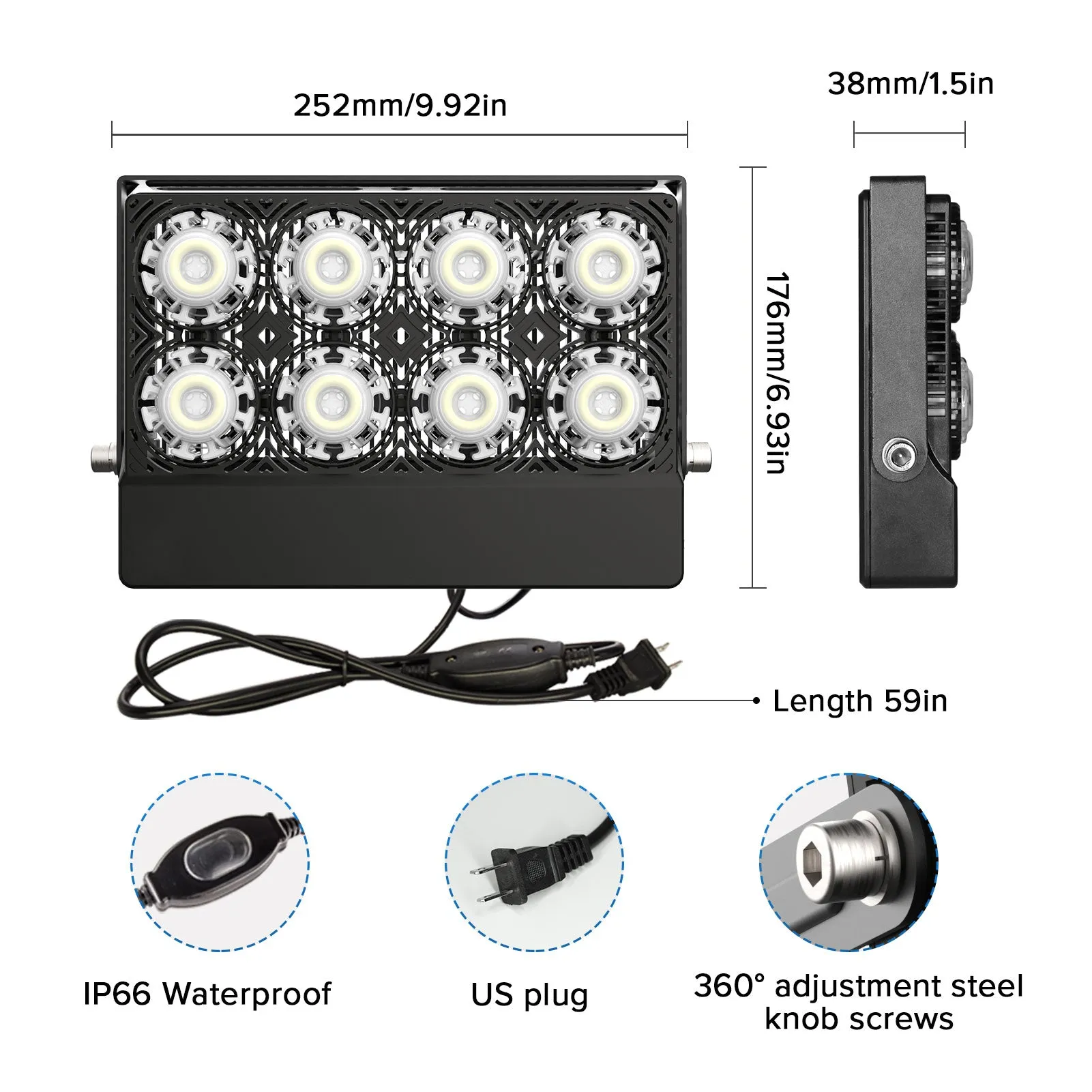 50W LED Flood Light (US ONLY)