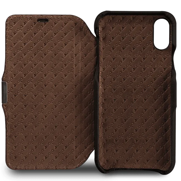 Agenda MG iPhone X / iPhone Xs Leather Case