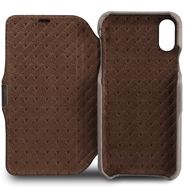 Agenda MG iPhone X / iPhone Xs Leather Case