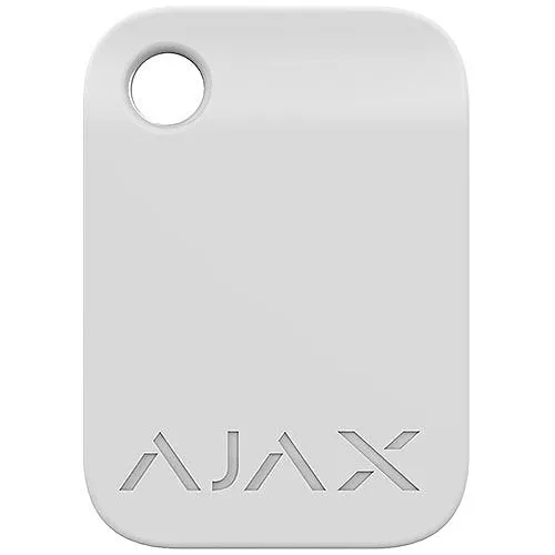 AJAX 42851.90.WH Contactless Key Fob, 10-Piece, White