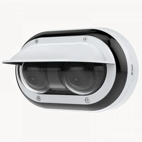 Axis Communications P4707-PLVE 5MP Outdoor Dual-Sensor Network Dome Camera with Night Vision