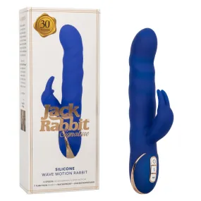 CalExotics Jack Rabbit Signature Rechargeable Silicone Wave Motion Rabbit Vibrator