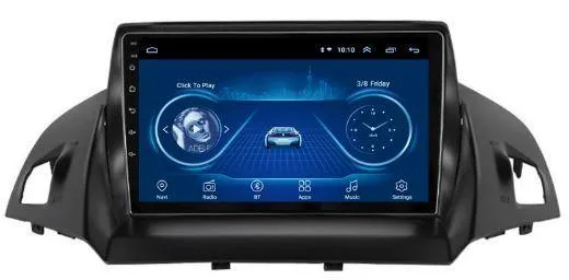 Car Dealz 9" Android 10.0 For Ford Escape 2013-2017 In Dash Plus OEM Fascia