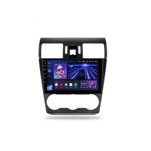 Car Dealz Elite 4G Data Model 10.2" Android 12.0 For Subaru Forester 4 SJ 2012 - 2015 In Dash Plus OEM Fascia