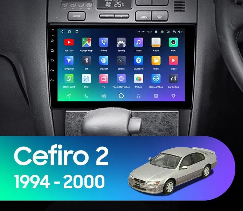 Car Dealz Premium Advanced 4G Data Model 10.2" Android 12.0 For Nissan Cefiro 2 A32 1994 - 2000