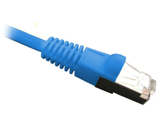 CAT5E Ethernet Patch Cable Shielded, Snagless Molded Boot, RJ45 - RJ45, 10ft