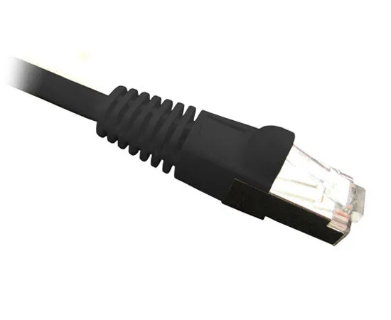 CAT5E Ethernet Patch Cable Shielded, Snagless Molded Boot, RJ45 - RJ45, 10ft