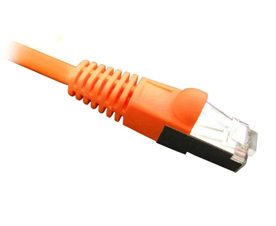 CAT5E Ethernet Patch Cable Shielded, Snagless Molded Boot, RJ45 - RJ45, 10ft