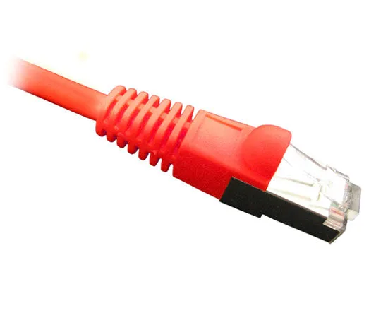 CAT5E Ethernet Patch Cable Shielded, Snagless Molded Boot, RJ45 - RJ45, 50ft