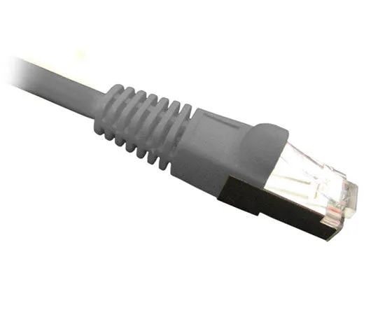 CAT5E Ethernet Patch Cable Shielded, Snagless Molded Boot, RJ45 - RJ45, 50ft