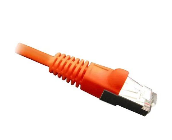 CAT5E Ethernet Patch Cable Shielded, Snagless Molded Boot, RJ45 - RJ45, 6ft