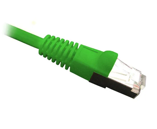 CAT5E Ethernet Patch Cable Shielded, Snagless Molded Boot, RJ45 - RJ45, 6ft