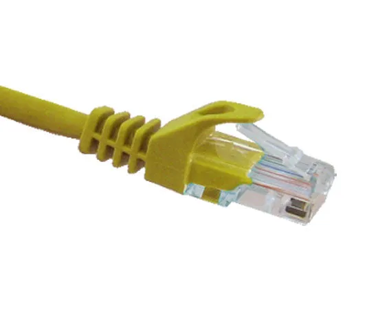 CAT5E Ethernet Patch Cable, Snagless Molded Boot, RJ45 - RJ45, 0.5ft