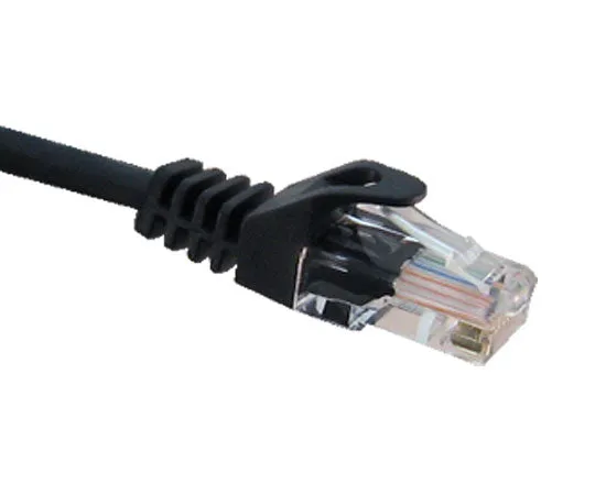 CAT5E Ethernet Patch Cable, Snagless Molded Boot, RJ45 - RJ45, 0.5ft