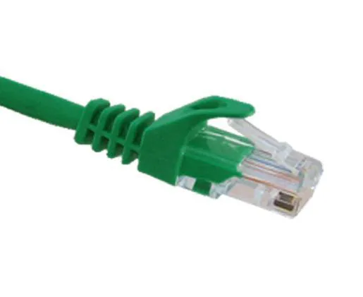 CAT5E Ethernet Patch Cable, Snagless Molded Boot, RJ45 - RJ45, 0.5ft