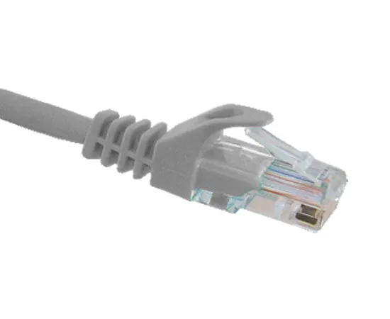 CAT5E Ethernet Patch Cable, Snagless Molded Boot, RJ45 - RJ45, 0.5ft