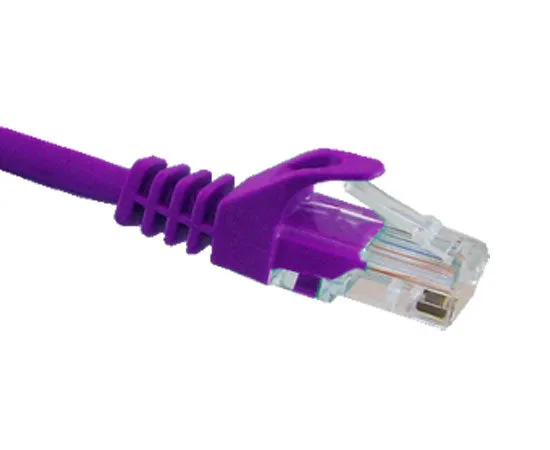 CAT5E Ethernet Patch Cable, Snagless Molded Boot, RJ45 - RJ45, 10ft