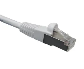 CAT6 Ethernet Patch Cable Shielded, Snagless Molded Boot, RJ45 - RJ45, 0.5ft