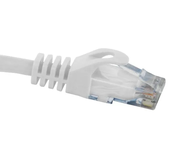 CAT6 Ethernet Patch Cable, Snagless Molded Boot, RJ45 - RJ45, 0.5ft