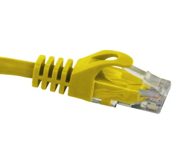 CAT6 Ethernet Patch Cable, Snagless Molded Boot, RJ45 - RJ45, 12ft