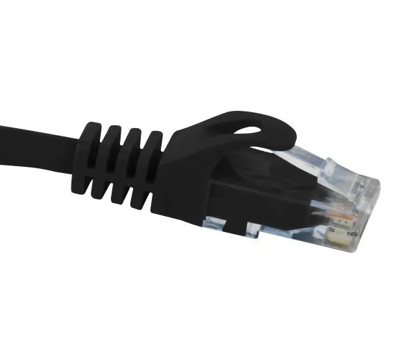 CAT6 Ethernet Patch Cable, Snagless Molded Boot, RJ45 - RJ45, 12ft