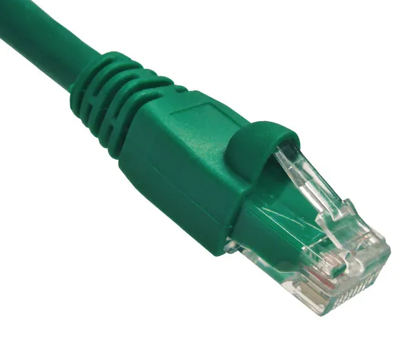 CAT6A Ethernet Patch Cable, 10G, Snagless Molded Boot, RJ45 - RJ45, 1ft UTP