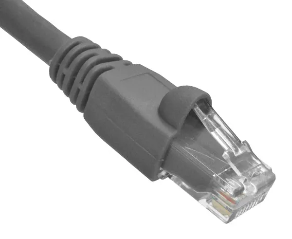 CAT6A Ethernet Patch Cable, 10G, Snagless Molded Boot, RJ45 - RJ45, 1ft UTP