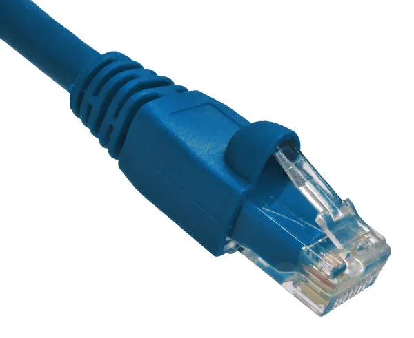 CAT6A Ethernet Patch Cable, 10G, Snagless Molded Boot, RJ45 - RJ45, 5ft