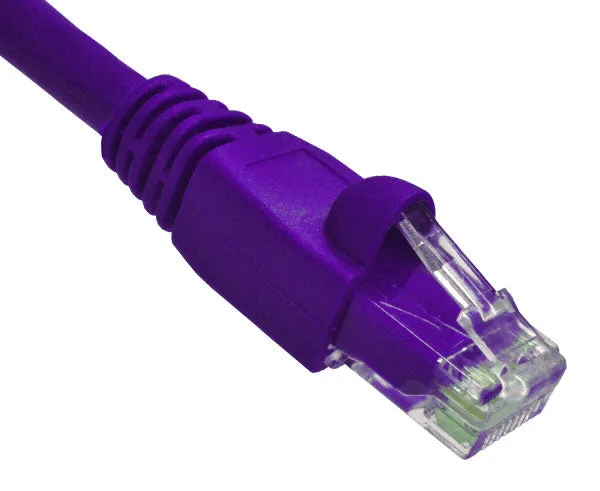 CAT6A Ethernet Patch Cable, 10G, Snagless Molded Boot, RJ45 - RJ45, 5ft