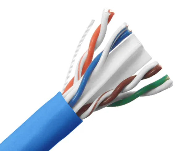 CAT6A Plenum Bulk Ethernet Cable, CMP, Solid 23AWG 1000FT