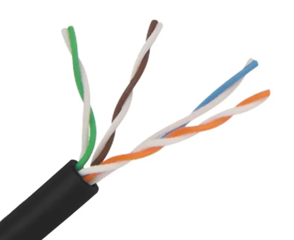 CAT6A Slim 28 AWG Stranded Unshielded Bulk Cable, 1,000FT