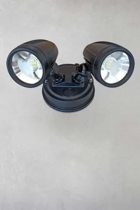 Crewe LED Twin Spotlight - Sensor