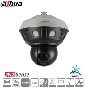 Dahua / IP / Multi-Sensor Camera / Panoramic   Network PTZ /  360° view / Triple-Stream Encoding  /  H.265  / WDR / IP66 /  IVS / DH-PSDW81642M-A360